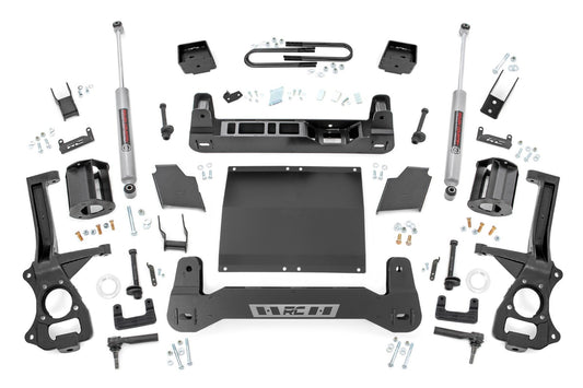 6 Inch Lift Kit | Mono Leaf Rear | Diesel | Chevy Silverado 1500 4WD (22-24)
