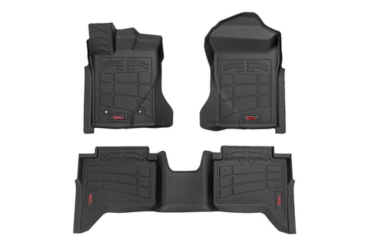 Sure-Fit Floor Mats | Front & Rear | Crew | Ford Ranger 2WD/4WD (2024-2025)