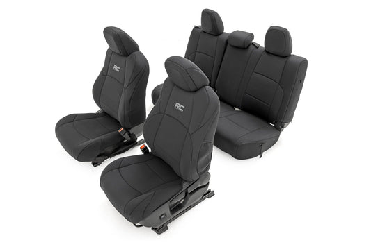 Seat Covers | FR & RR | Double Cab | Toyota Tacoma 2WD/4WD (2024-2025)