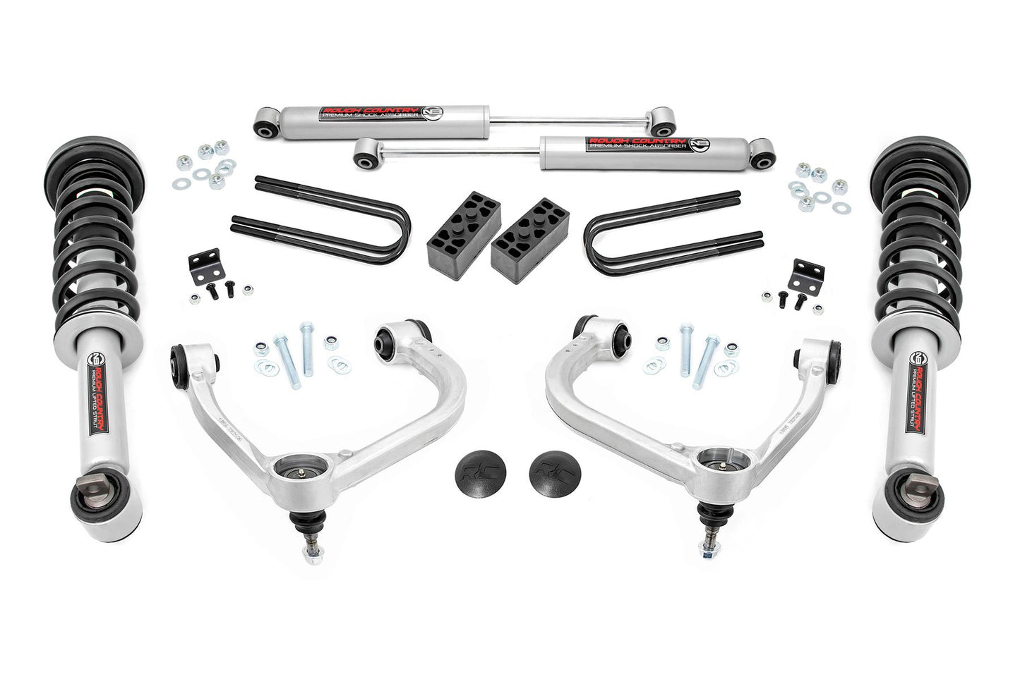 3 Inch Lift Kit | Forged UCA | N3 Struts | Ford F-150 4WD (2021-2025)