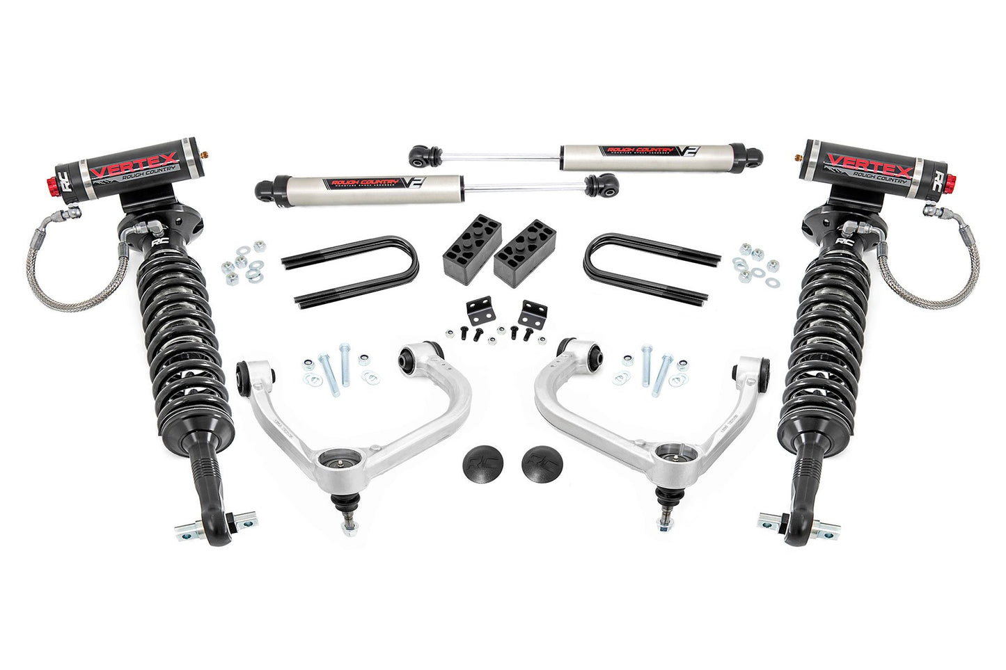 3 Inch Lift Kit | Fabbed UCA | Vertex/V2 | Ford F-150 4WD (2021-2025)