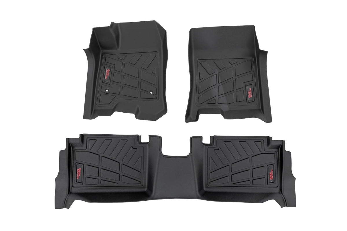 Sure-Fit Floor Mats | Front & Rear | Chevy/GMC Canyon/Colorado 2WD/4WD (23-26)