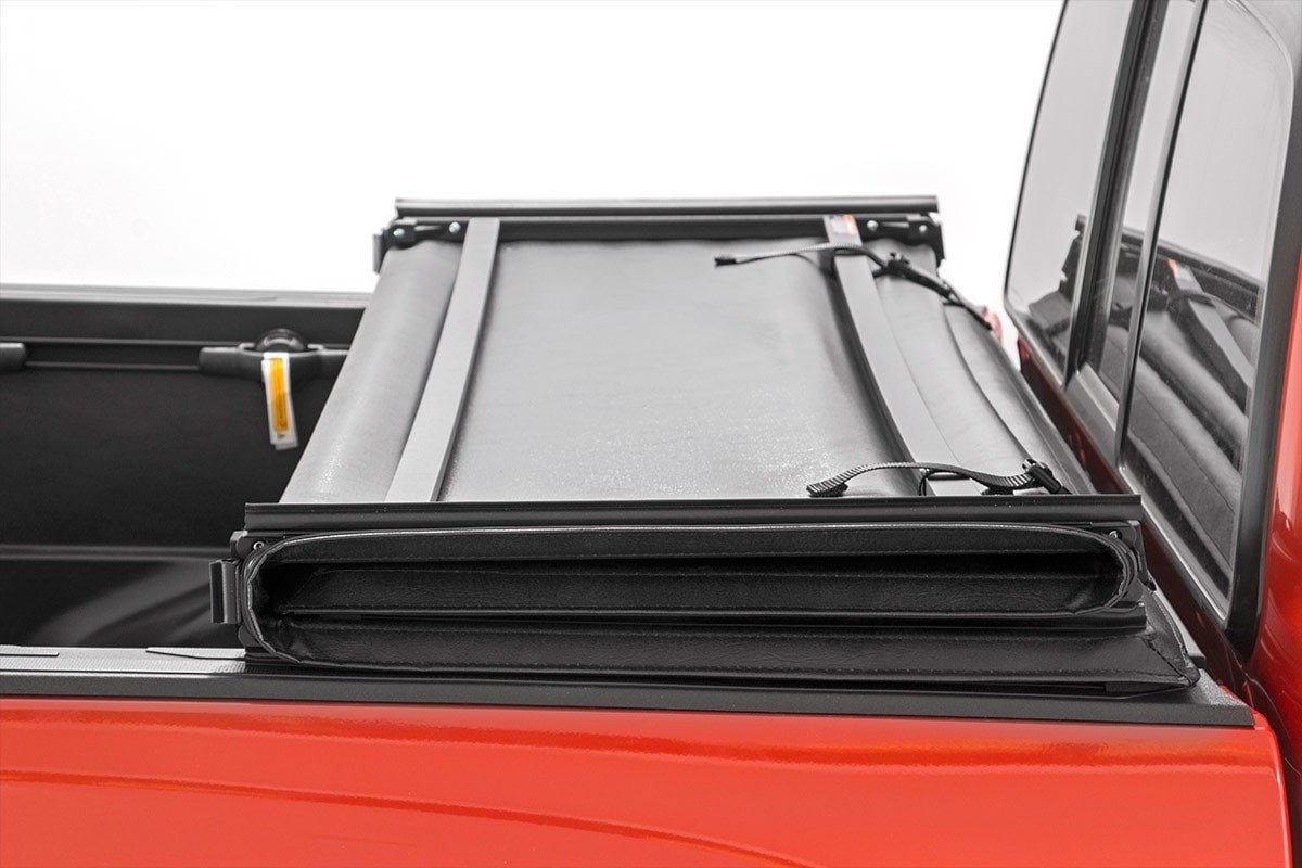Soft Tri-Fold Bed Cover | 6'10" Bed | Ford F-250/F-350 Super Duty (17-25)