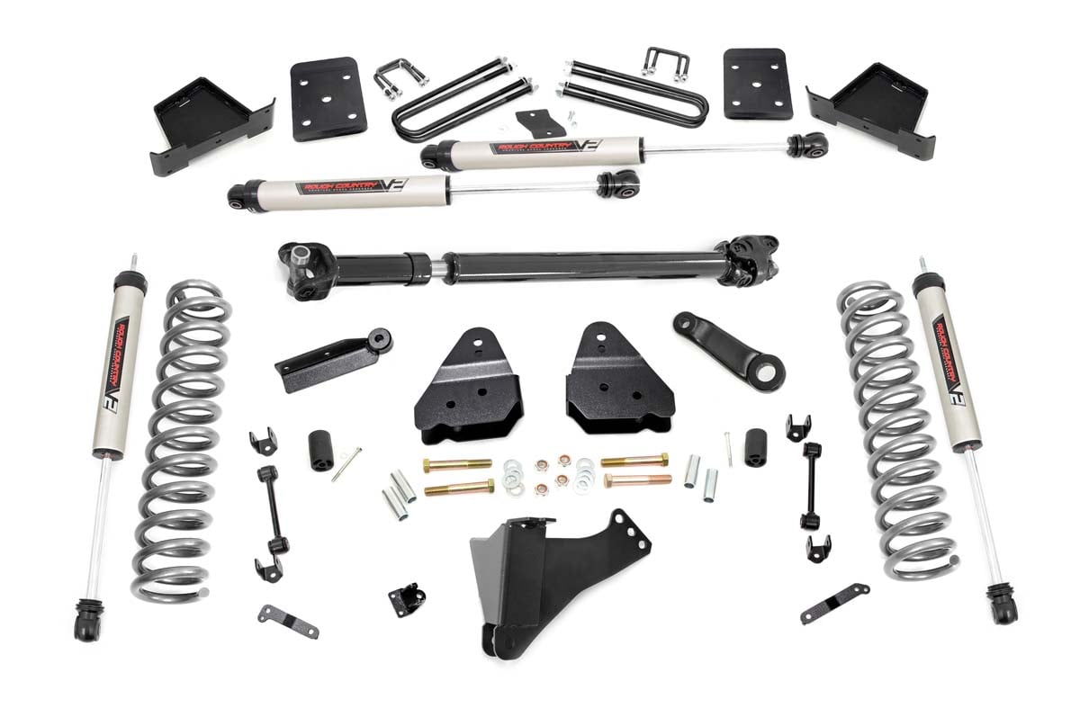 6 Inch Lift Kit | Diesel | No OVLD | FR D/S | V2 | Ford F-250/F-350 Super Duty (17-22)