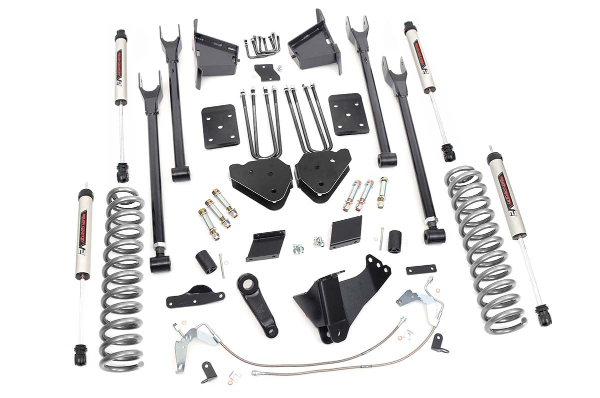 6 Inch Lift Kit | 4 Link | OVLD | V2 | Ford F-250 Super Duty 4WD (2015-2016)