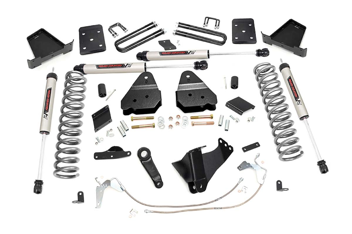 6 Inch Lift Kit | Diesel | No OVLD | V2 | Ford F-250 Super Duty 4WD (15-16)