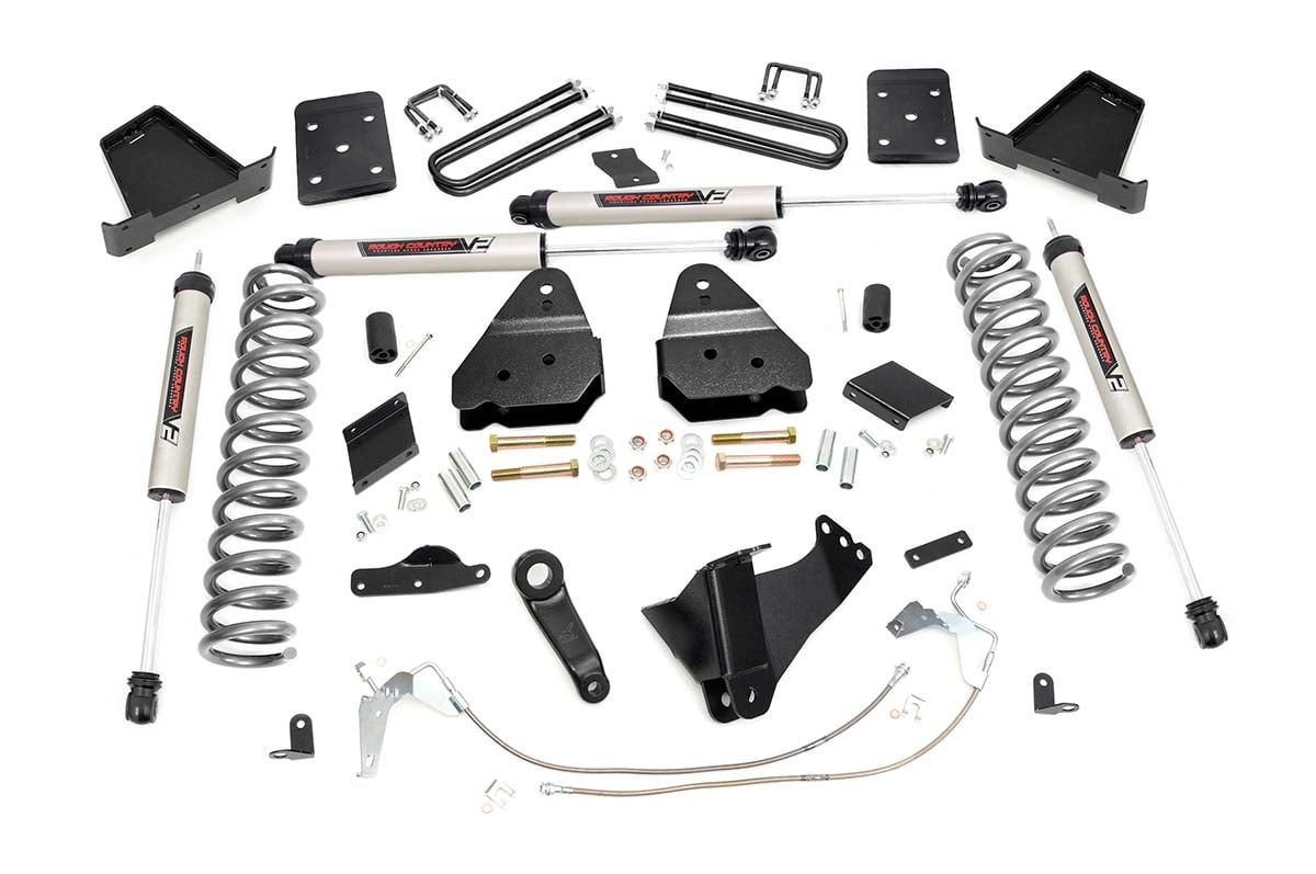 6 Inch Lift Kit | Gas | OVLD | V2 | Ford F-250 Super Duty 4WD (2011-2014)