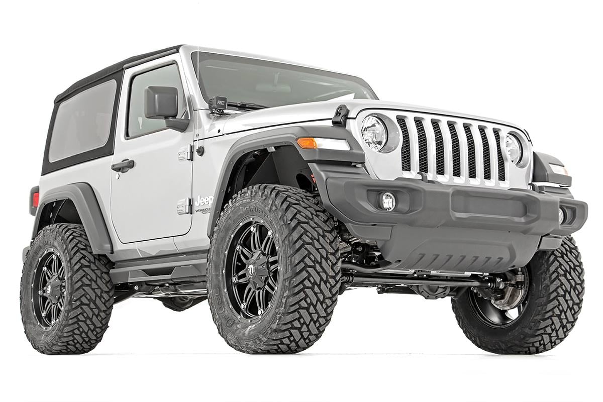 3.5 Inch Lift Kit | Adj Lower | FR D/S | Jeep Wrangler JL 4WD (2018-2023)