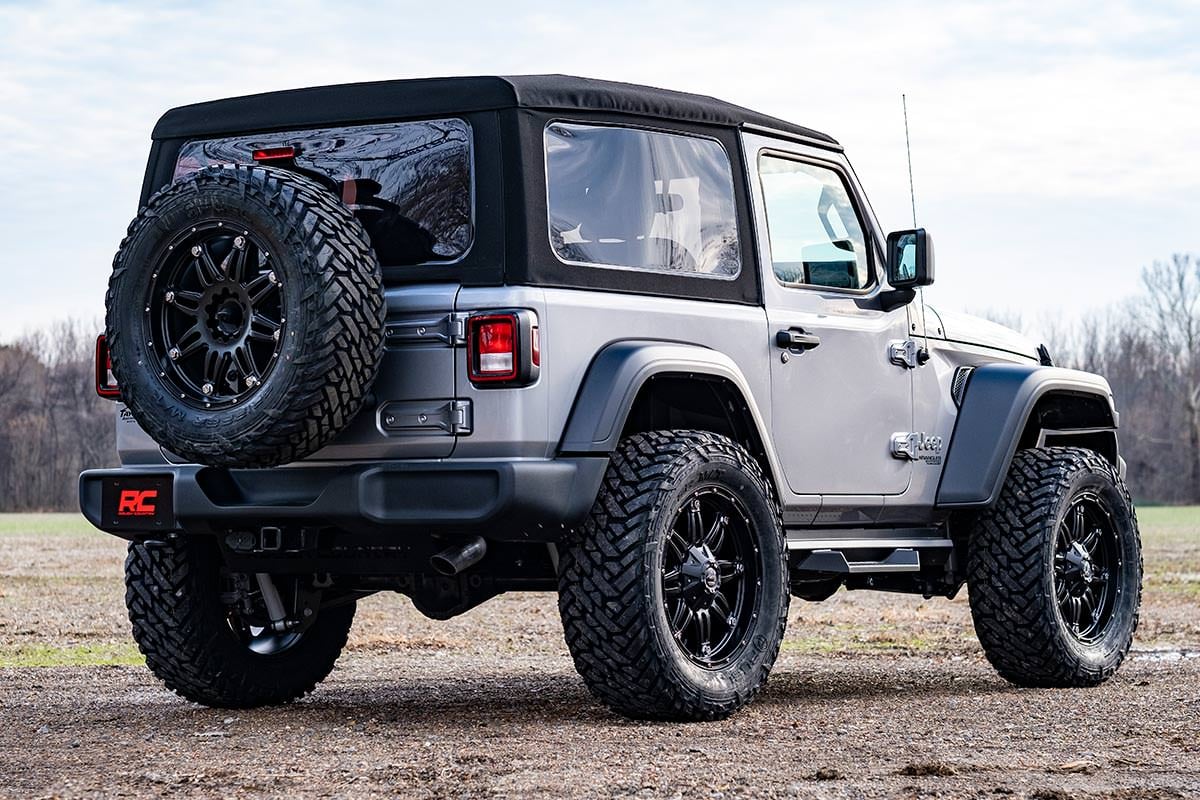 3.5 Inch Lift Kit | C/A Drop | Front D/S | Jeep Wrangler JL Rubicon (18-23)