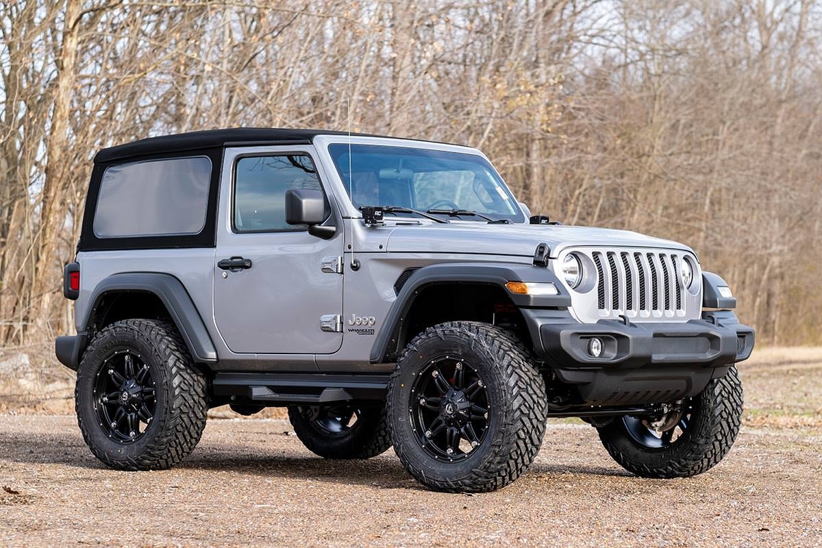 3.5 Inch Lift Kit | Adj LCA | FR D/S | Jeep Wrangler JL Rubicon 4WD (18-23)