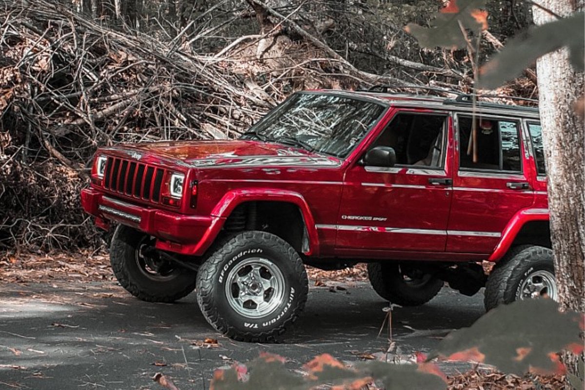 4.5 Inch Lift Kit | RR springs | Jeep Cherokee XJ 2WD/4WD (1984-2001)