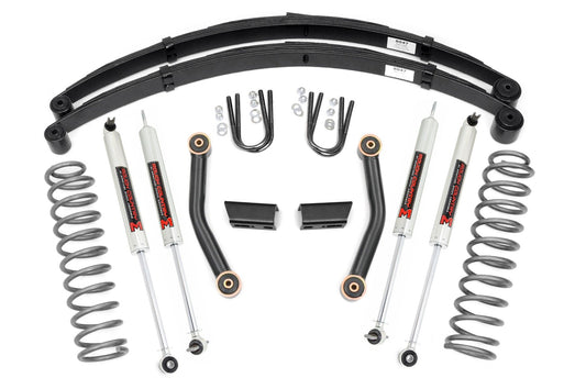 3 Inch Lift Kit | Series II | RR Springs | M1 | Jeep Cherokee XJ (84-01)