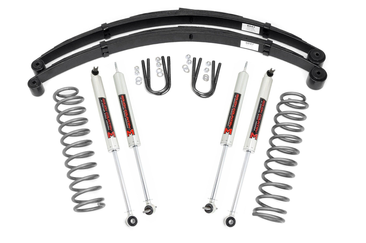 3 Inch Lift Kit | RR Springs | M1 | Jeep Cherokee XJ 2WD/4WD (1984-2001)