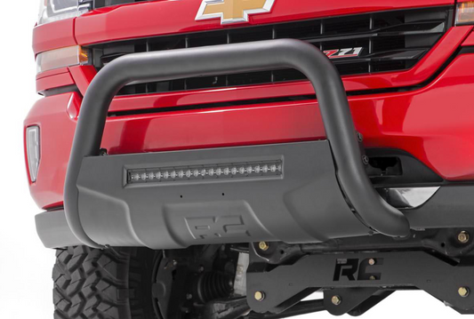 Rough Country Bull Bar With Light Bar for 2007-2018 Chevy/GMC Truck/SUV