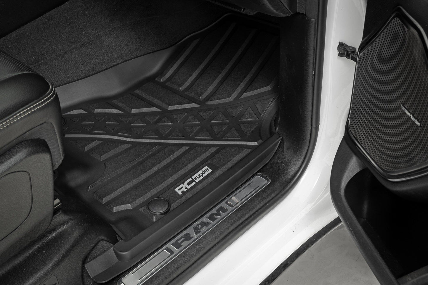 Flex-Fit Floor Mats | Front | Crew | Ram 1500 (19-24)/1500 TRX (21-24)