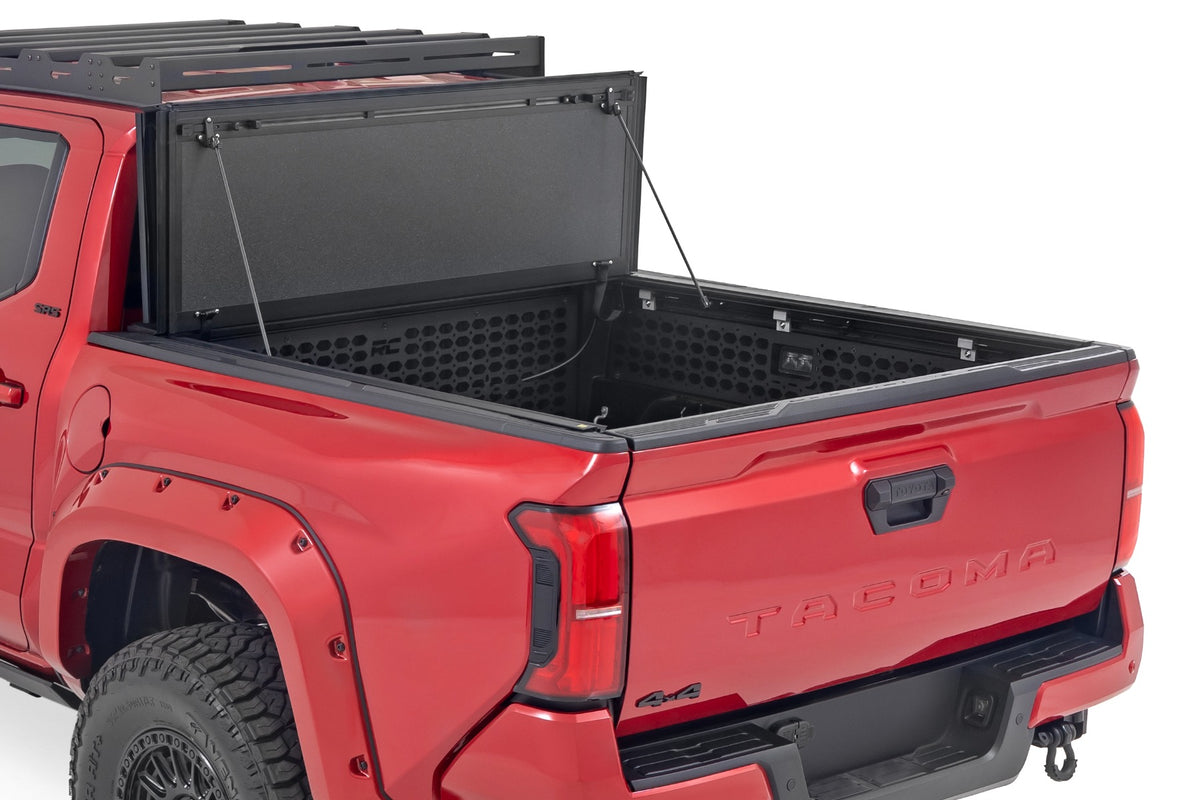 Hard Tri-Fold Flip Up Bed Cover | 5' Bed | Toyota Tacoma 2WD/4WD (2024-2026)