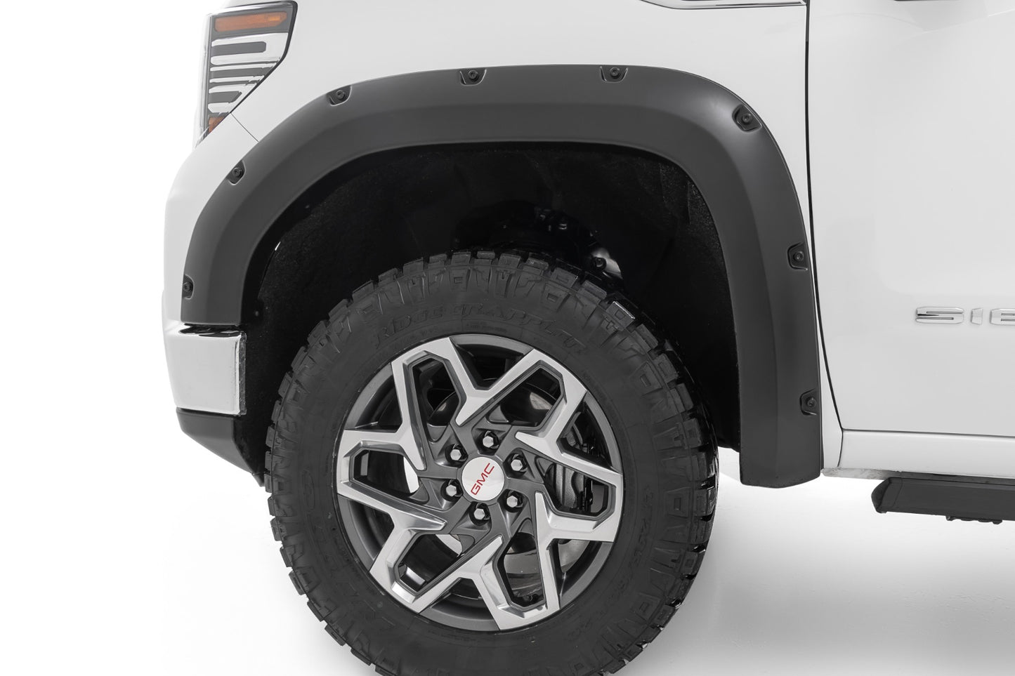 Pocket Fender Flares | GXD Sterling Grey Metallic | GMC Sierra 1500 2WD/4WD (2019-2025 & Classic)