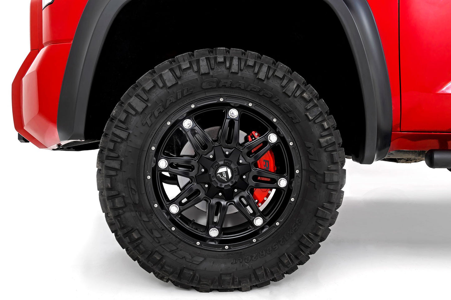 Caliper Covers | Front and Rear | Red | Toyota Tundra 2WD/4WD (2022-2025)