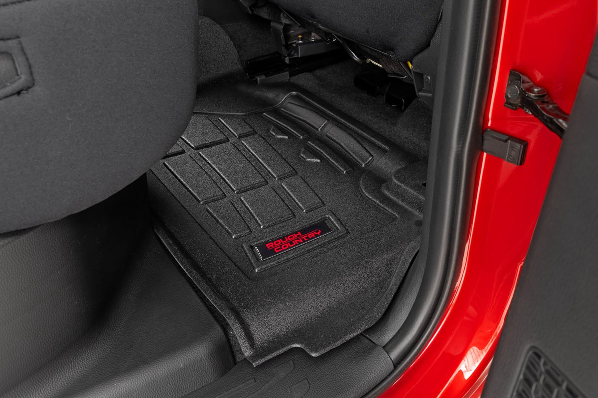 Sure-Fit Floor Mats | Front & Rear | TRD PRO | Double Cab | Toyota Tacoma (24-26)