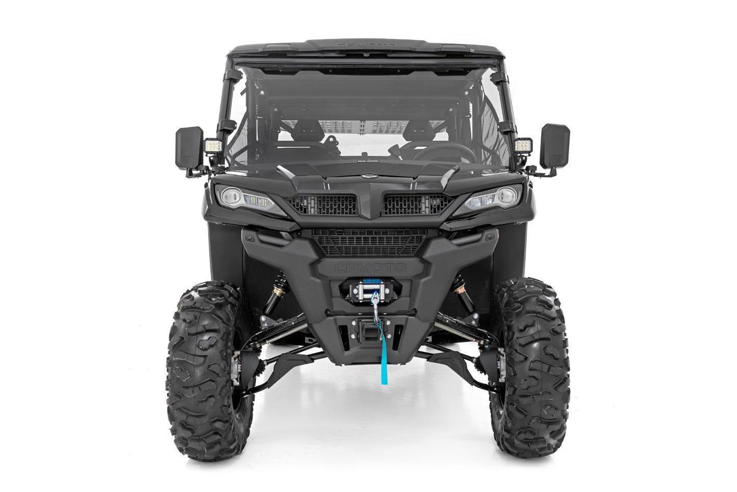 LED Light Kit | Cage Mount | 2" Black Pair | CFMOTO UFORCE 1000
