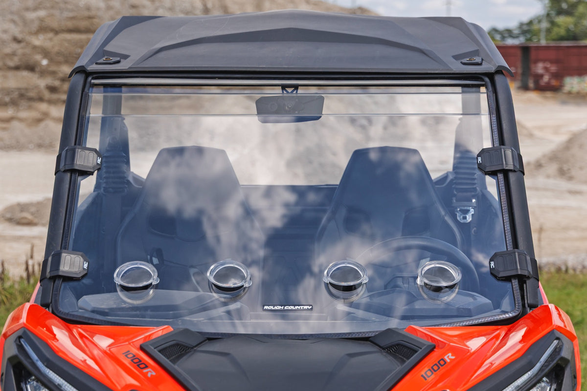 Vented Full Windshield | Scratch Resistant | Can-Am Maverick Sport 1000R