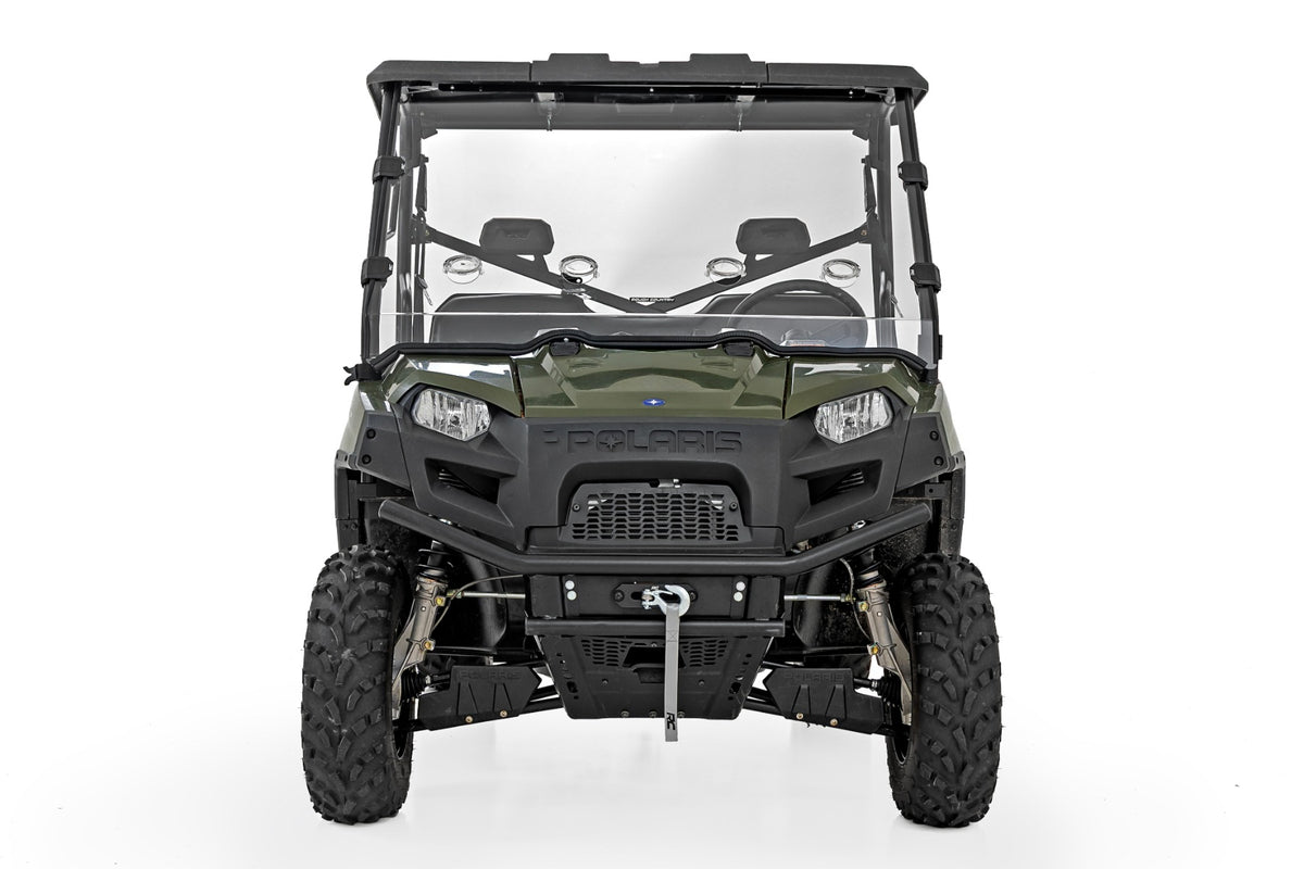 Vented Full Windshield | Scratch Resistant | Polaris Ranger 570
