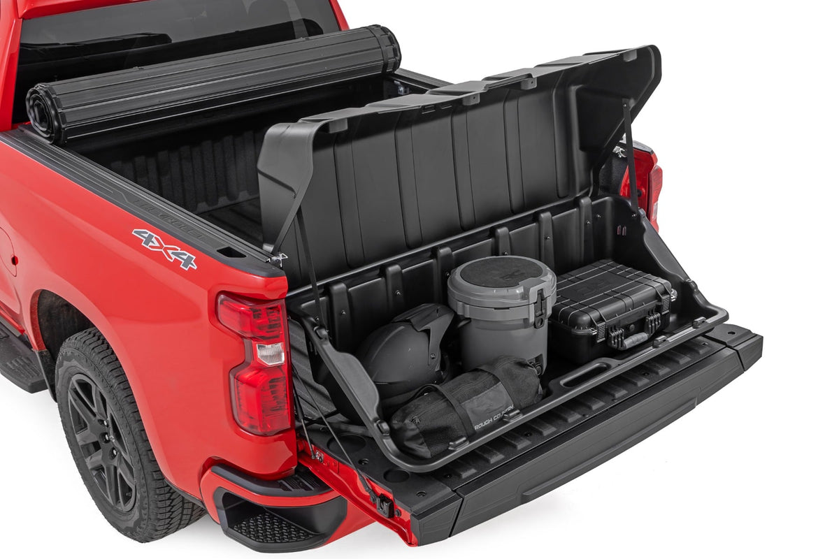 Truck Bed Cargo Storage Box | Lid & Box | Easy Access | Full Size 56"