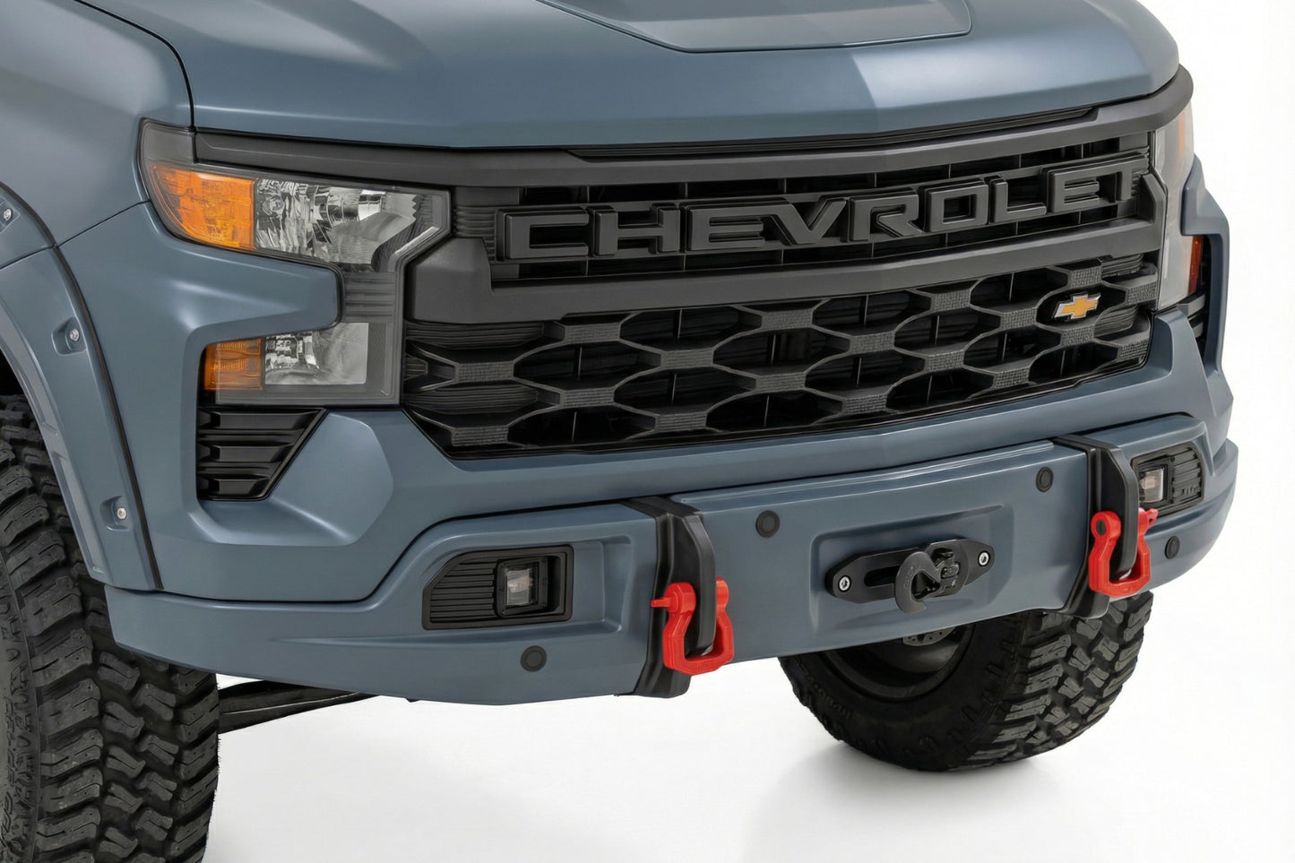 Front FXS Bumper | 12000S | GNO Slate Gray | Chevy Silverado 1500 (23-26)