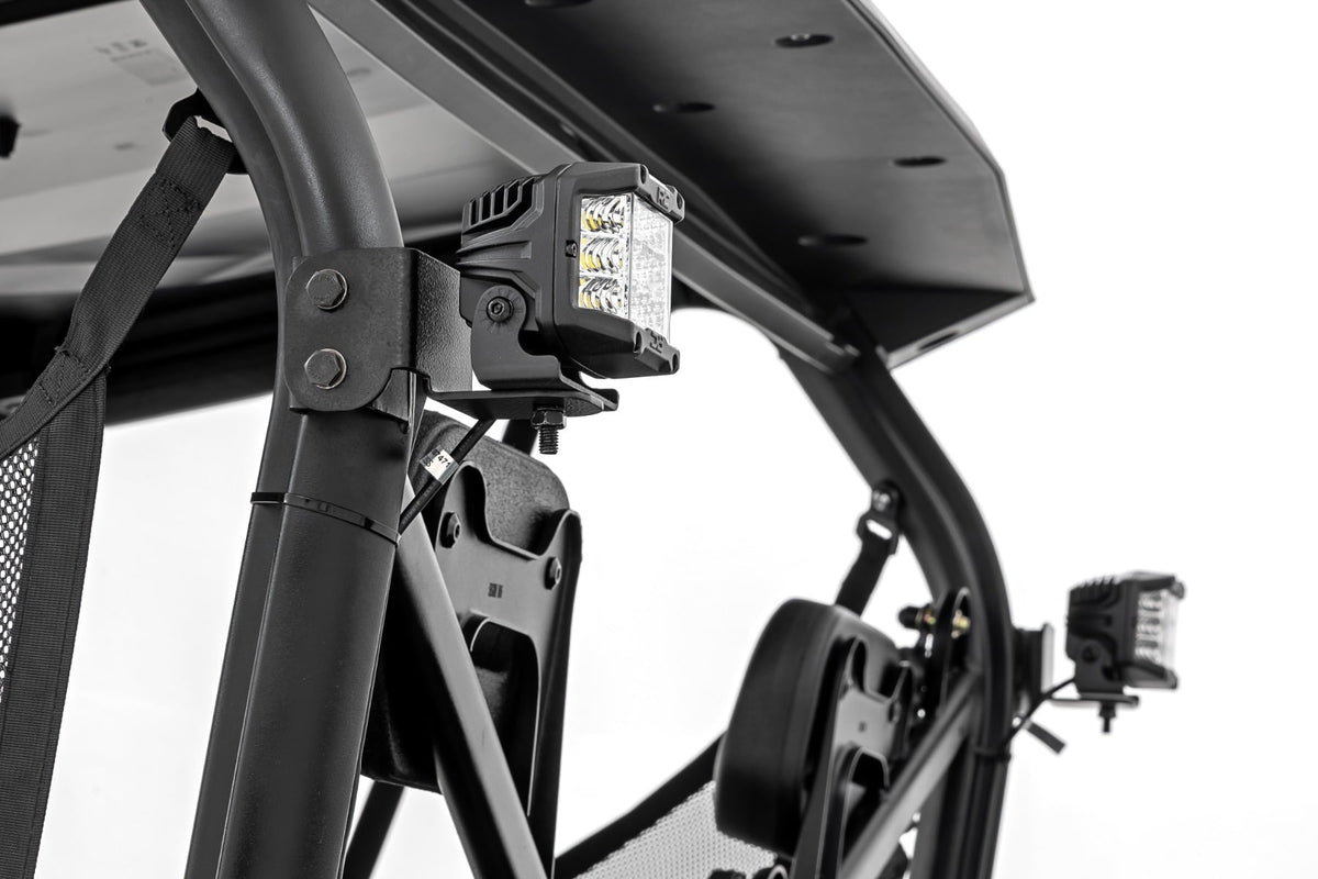 LED Light Kit | Rear Mount | 2" Black Pair | Segway 570 F