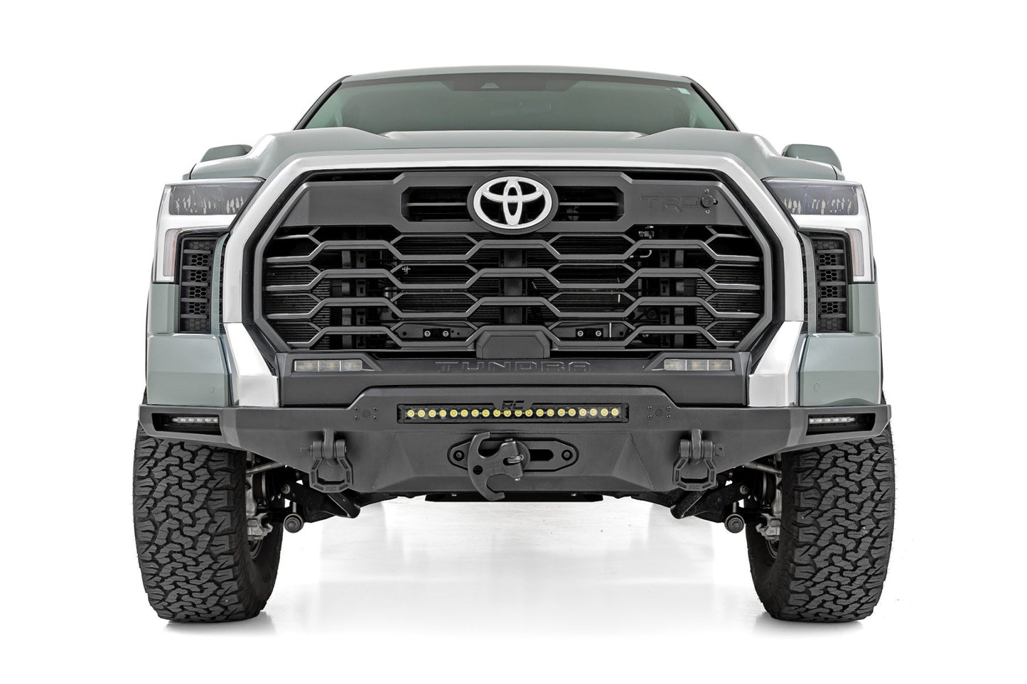 Hybrid Front Bumper | 12000S | Blk LED | Toyota Tundra 2WD/4WD (2022-2025)