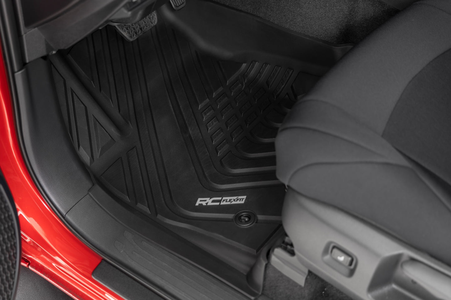 Flex Fit Floor Mats | Front | Crew | Toyota Tacoma 2WD/4WD (2024-2025)