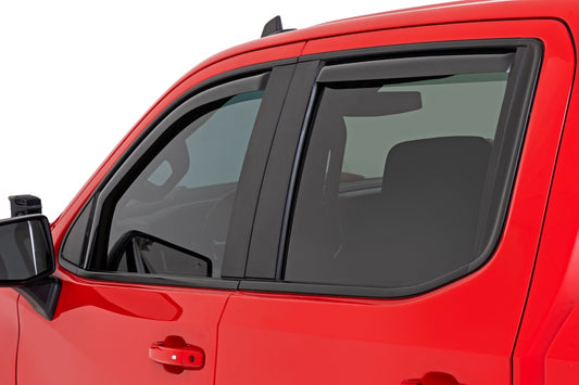 Side Window Deflectors | In Channel Rain Guard | Chevy/GMC 1500/2500HD/3500HD (19-25 & Classic)