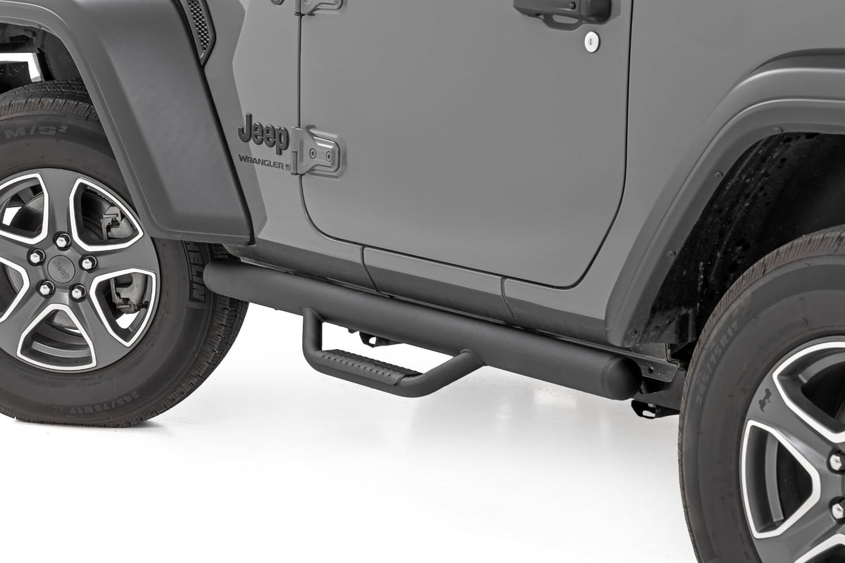 Nerf Steps | Full Length | 2 Door | Jeep Wrangler JL 4WD (2018-2026)