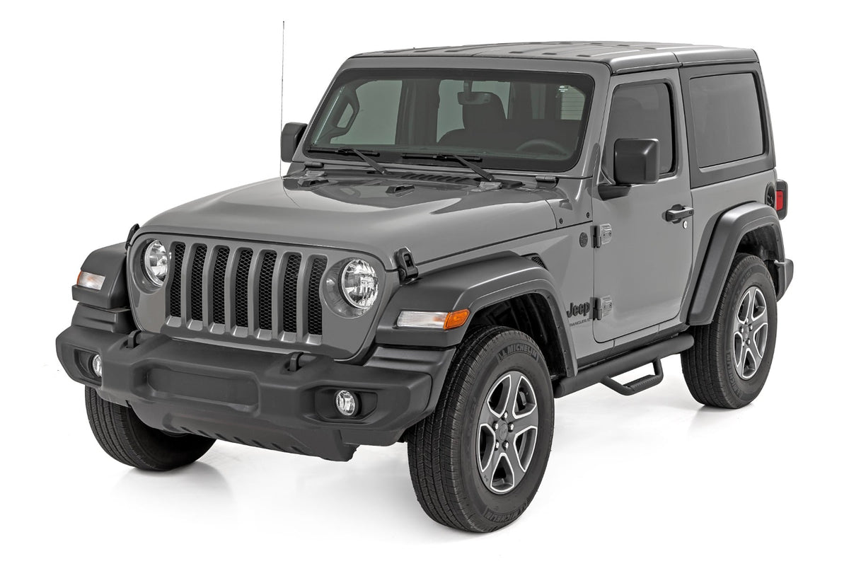 Nerf Steps | Full Length | 2 Door | Jeep Wrangler JL 4WD (2018-2026)