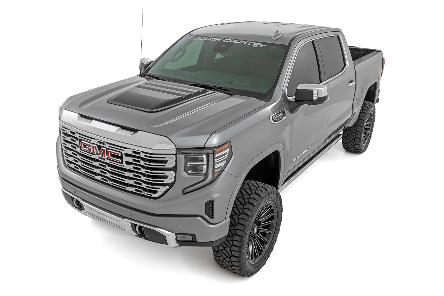 Hood Scoop | G9K Satin Steel | GMC Sierra 1500 2WD/4WD (2019-2025)