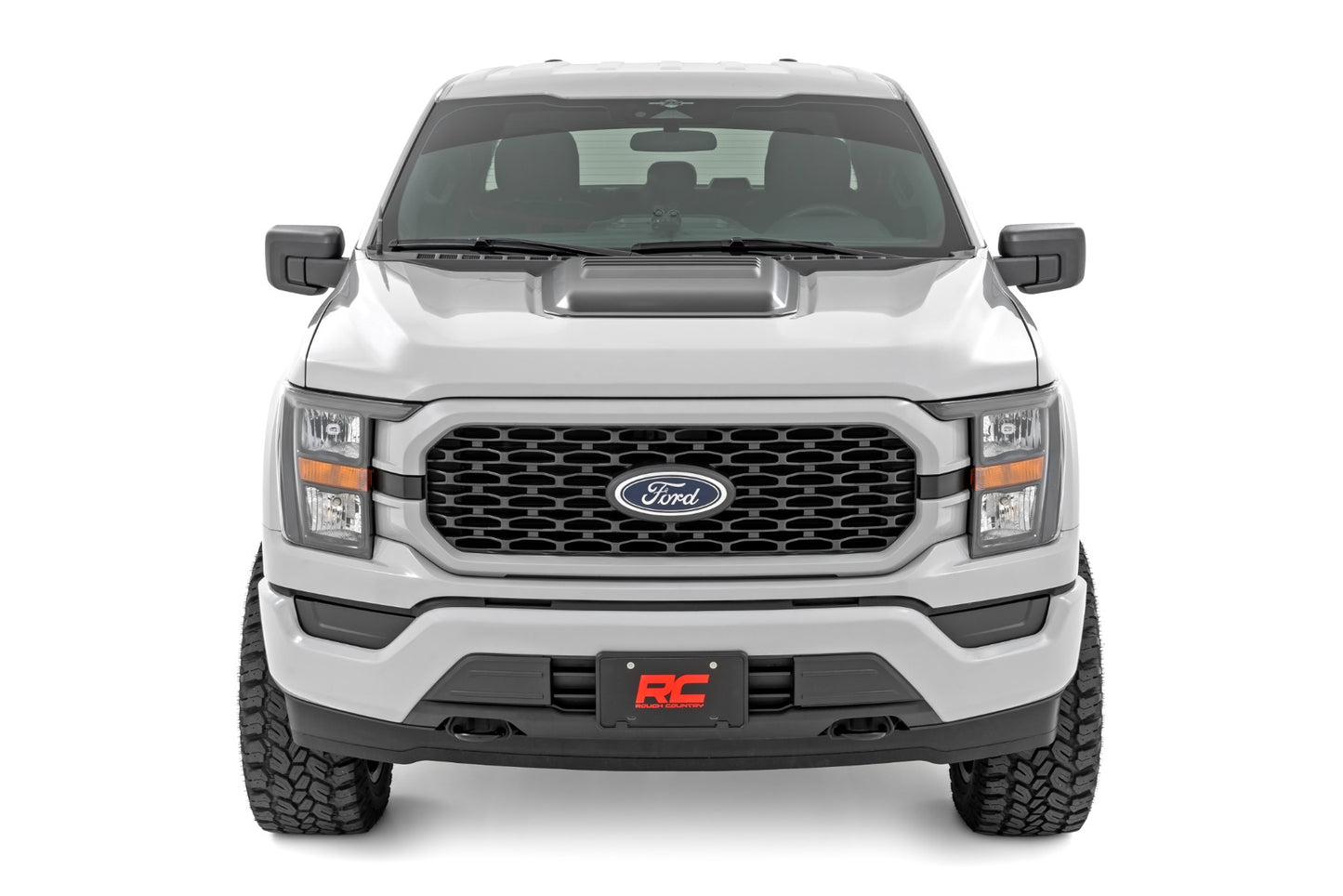 Hood Scoop | DR Avalanche Gray | Ford F-150 2WD/4WD (2021-2025)