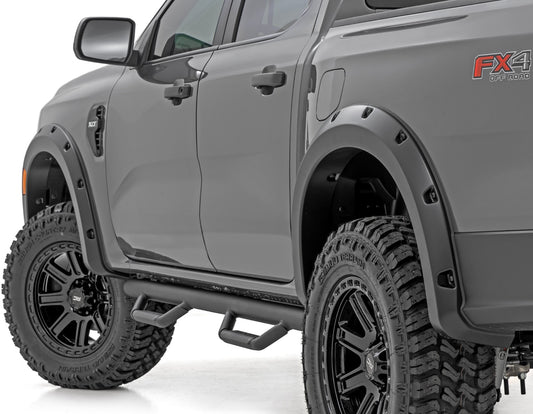 Pocket Fender Flares | NE Cactus Gray | Ford Ranger 2WD/4WD (2024)