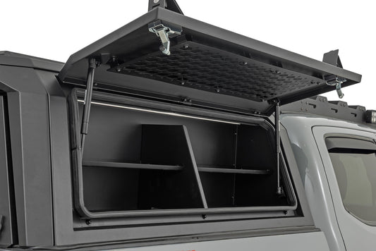 Bed Cap Side Shelf Storage Bin | Passengers Side | Toyota Tacoma (16-23)