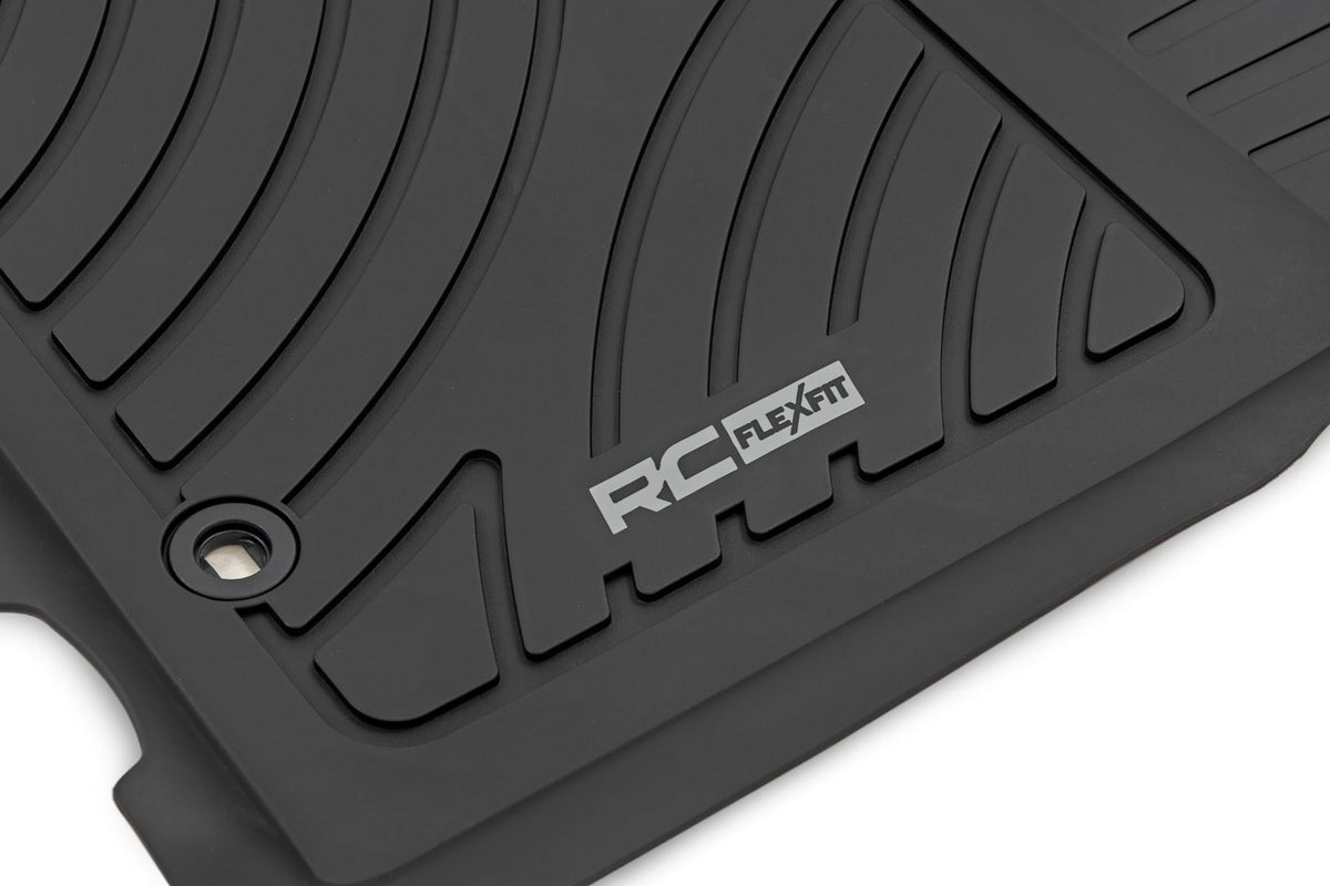 Flex-Fit Floor Mats | Front and Rear | Toyota Tacoma 2WD/4WD (2012-2015)