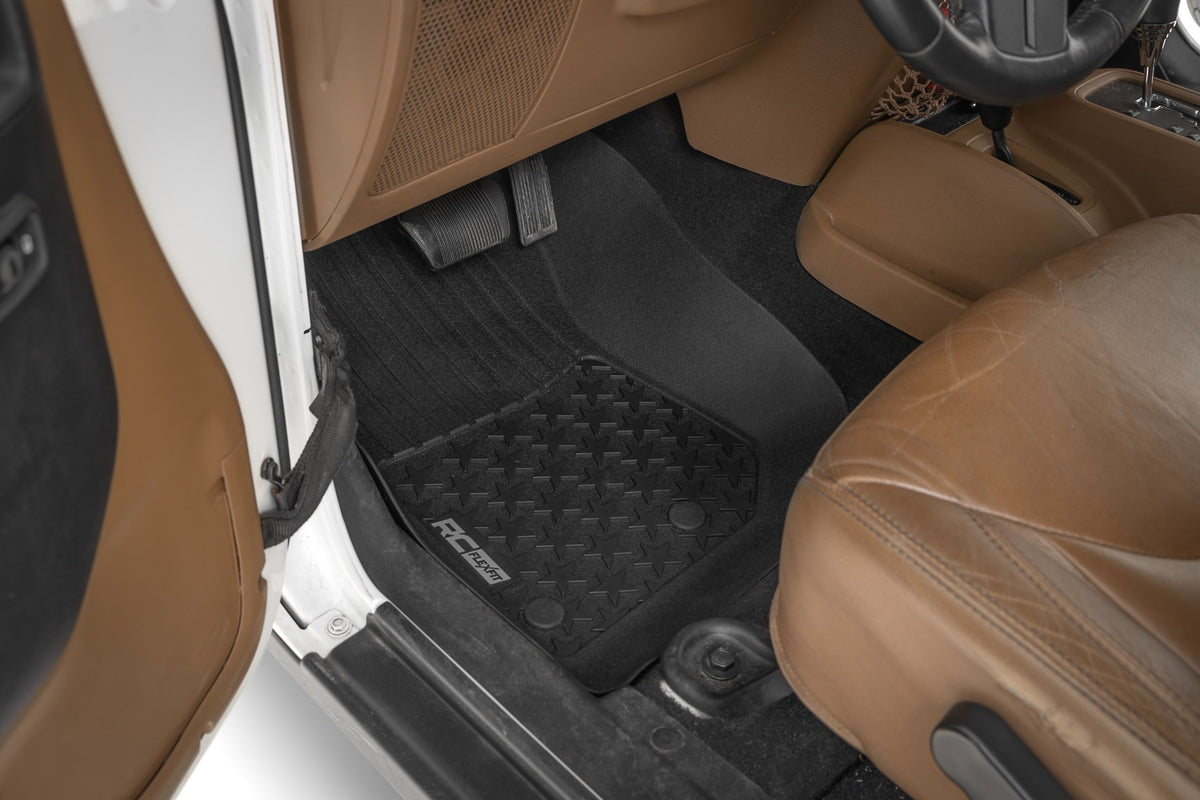 Floor Mats | FR | 2 Door | Jeep Wrangler JK 4WD (2014-2018)