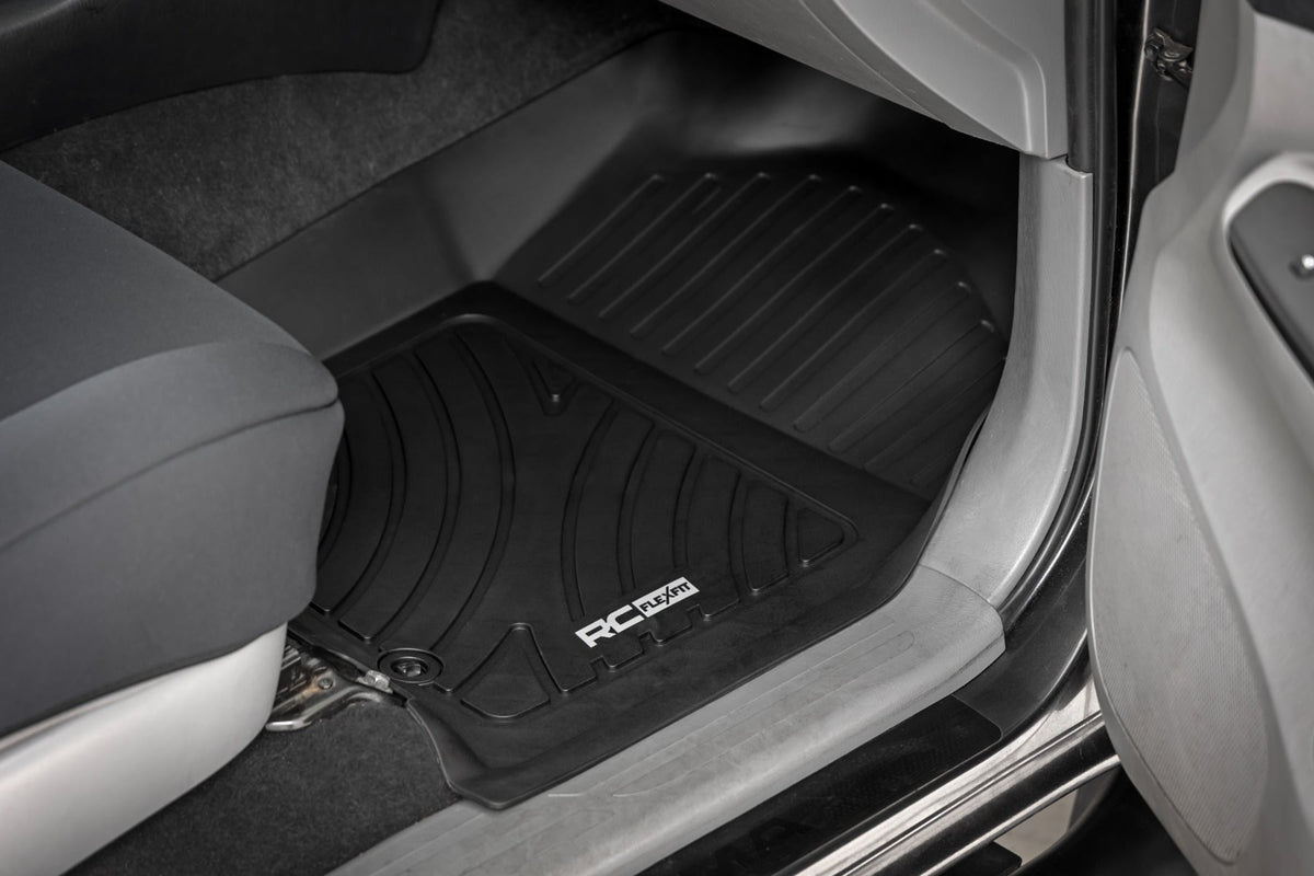 Flex-Fit Floor Mats | Front and Rear | Toyota Tacoma 2WD/4WD (2012-2015)