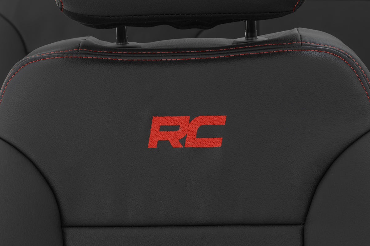 Leather Seat Covers | FR Bucket | RR 60/40 | Chevy/GMC Sierra 1500 (19-26)/Silverado 1500 (19-26)