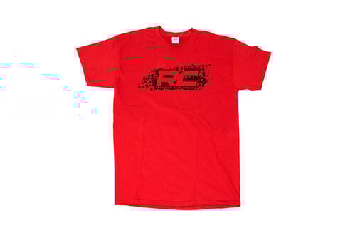 Rough Country T-Shirt | Rough Country Tread | Red | Size SM