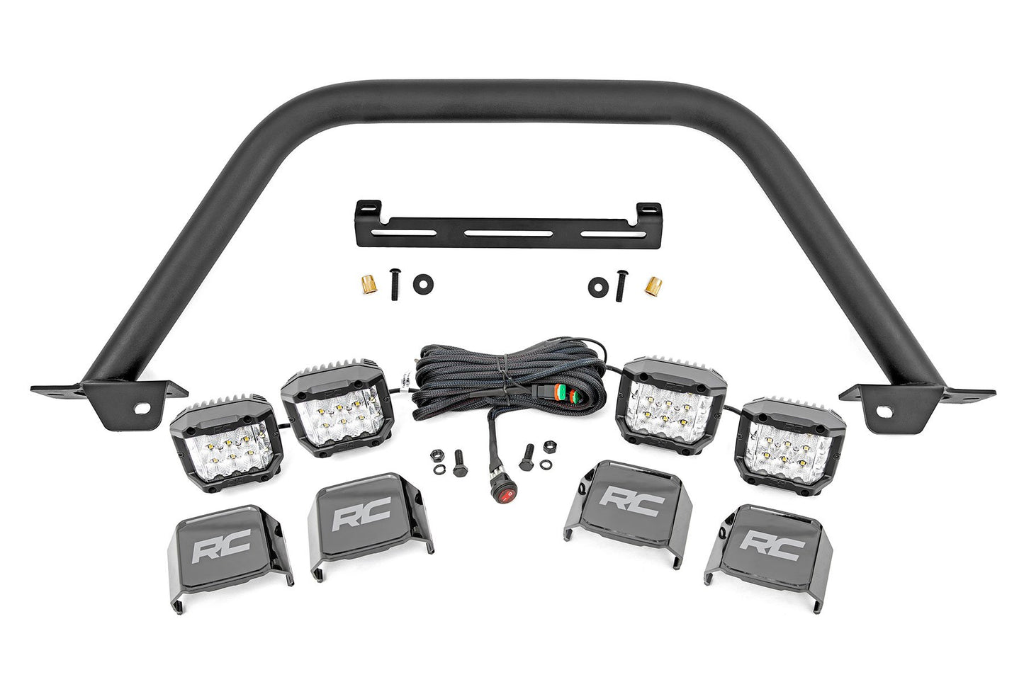 Safari Bar | 3" OSRAM (Quad) | Wide | OE Modular Steel | Ford Bronco (21-25)