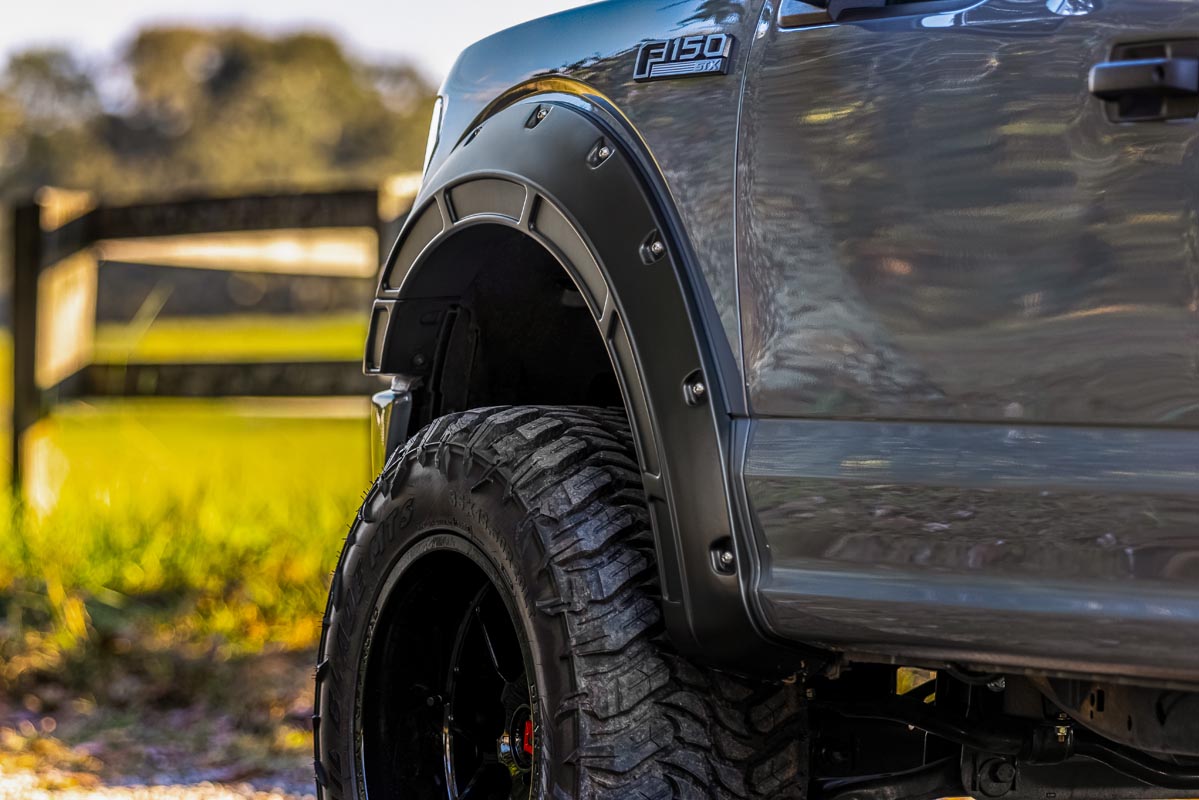 Fender Flares | Defender | SZ Blue Flame | Ford F-150 2WD/4WD (2015-2020)