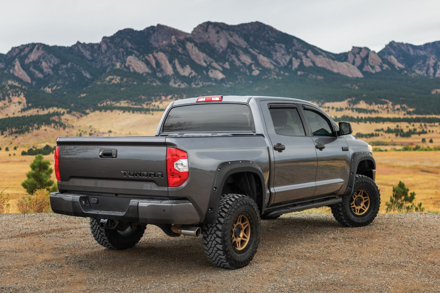 Pocket Fender Flares | 4X4 Smoked Mesquite | Toyota Tundra 2WD/4WD (14-21)