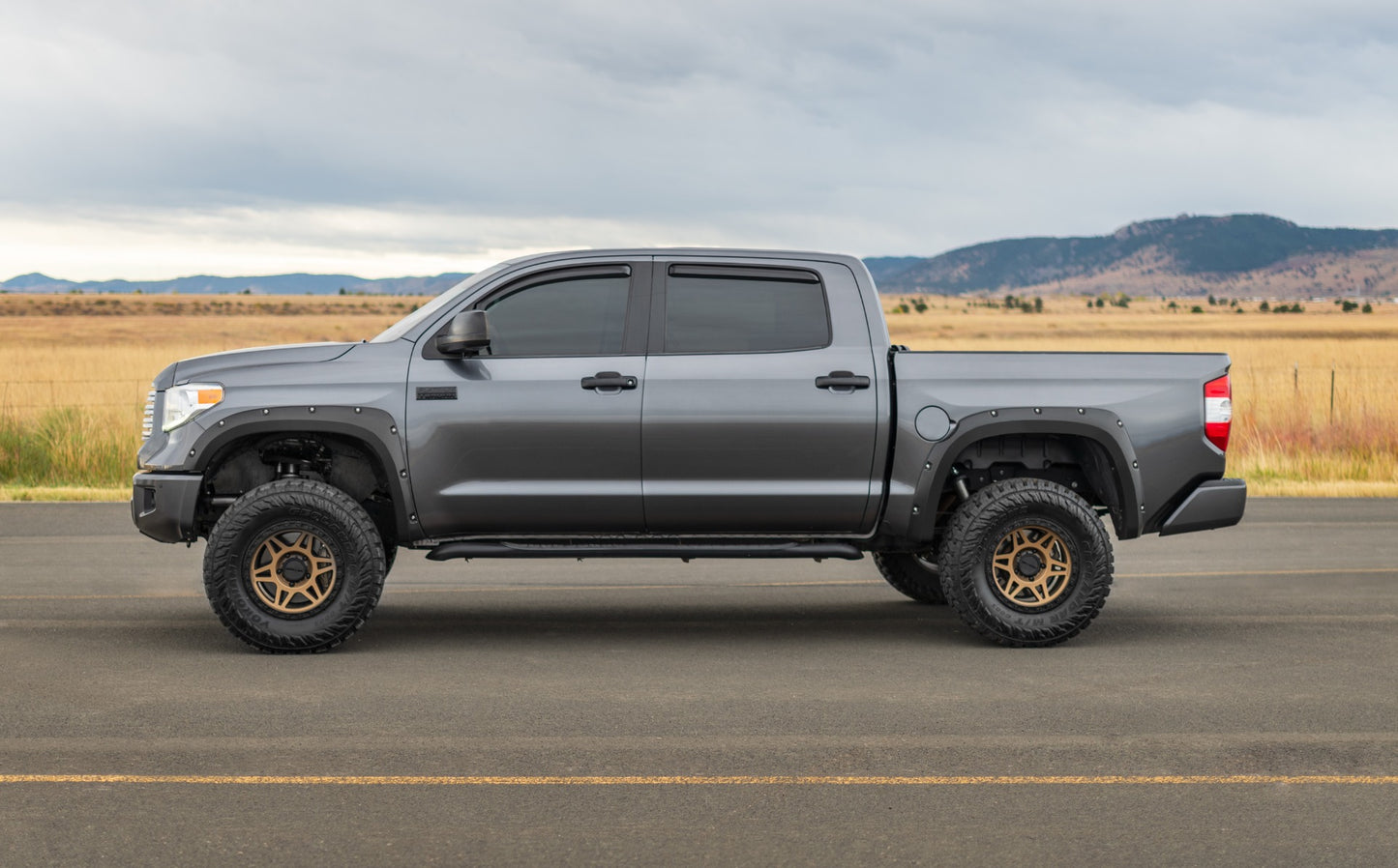 Pocket Fender Flares | 4X4 Smoked Mesquite | Toyota Tundra 2WD/4WD (14-21)