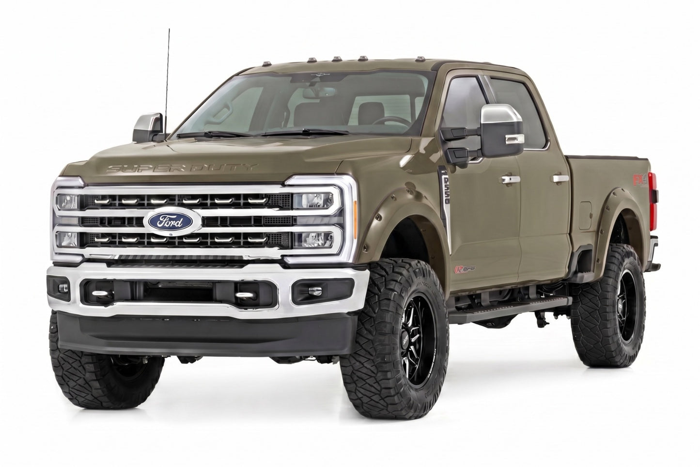 Pocket Fender Flares | T9 Marsh Gray | Ford F-250/F-350 Super Duty (23-26)