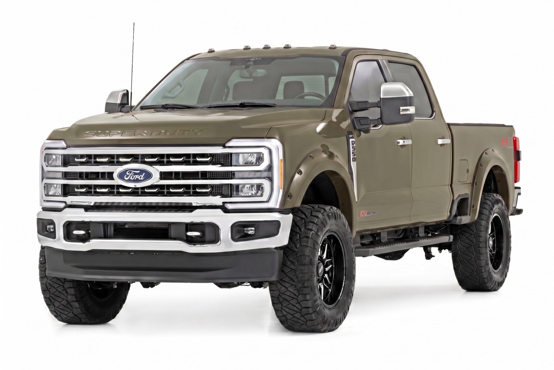 Pocket Fender Flares | T9 Marsh Gray | Ford F-250/F-350 Super Duty (23-26)