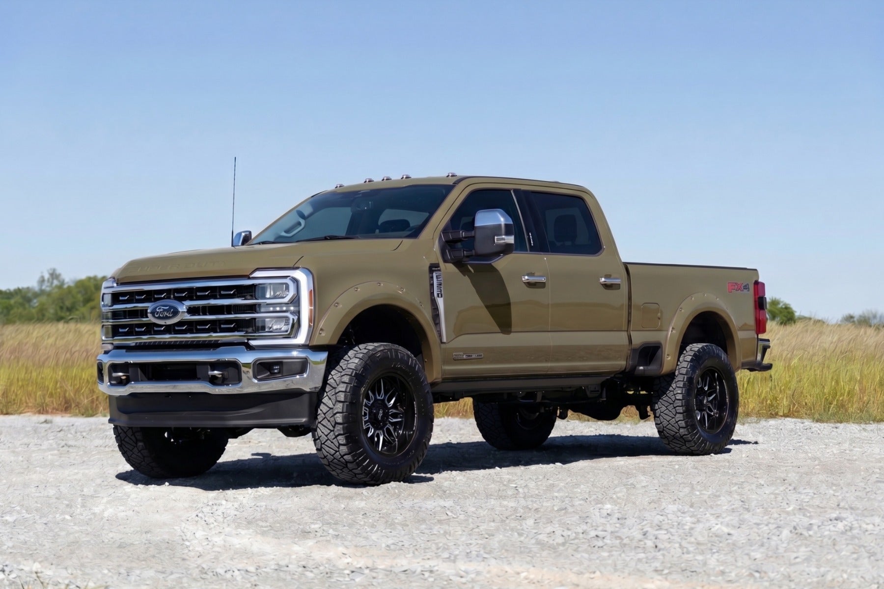 Pocket Fender Flares | T9 Marsh Gray | Ford F-250/F-350 Super Duty (23-26)